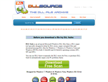 Tablet Screenshot of dllsource.com